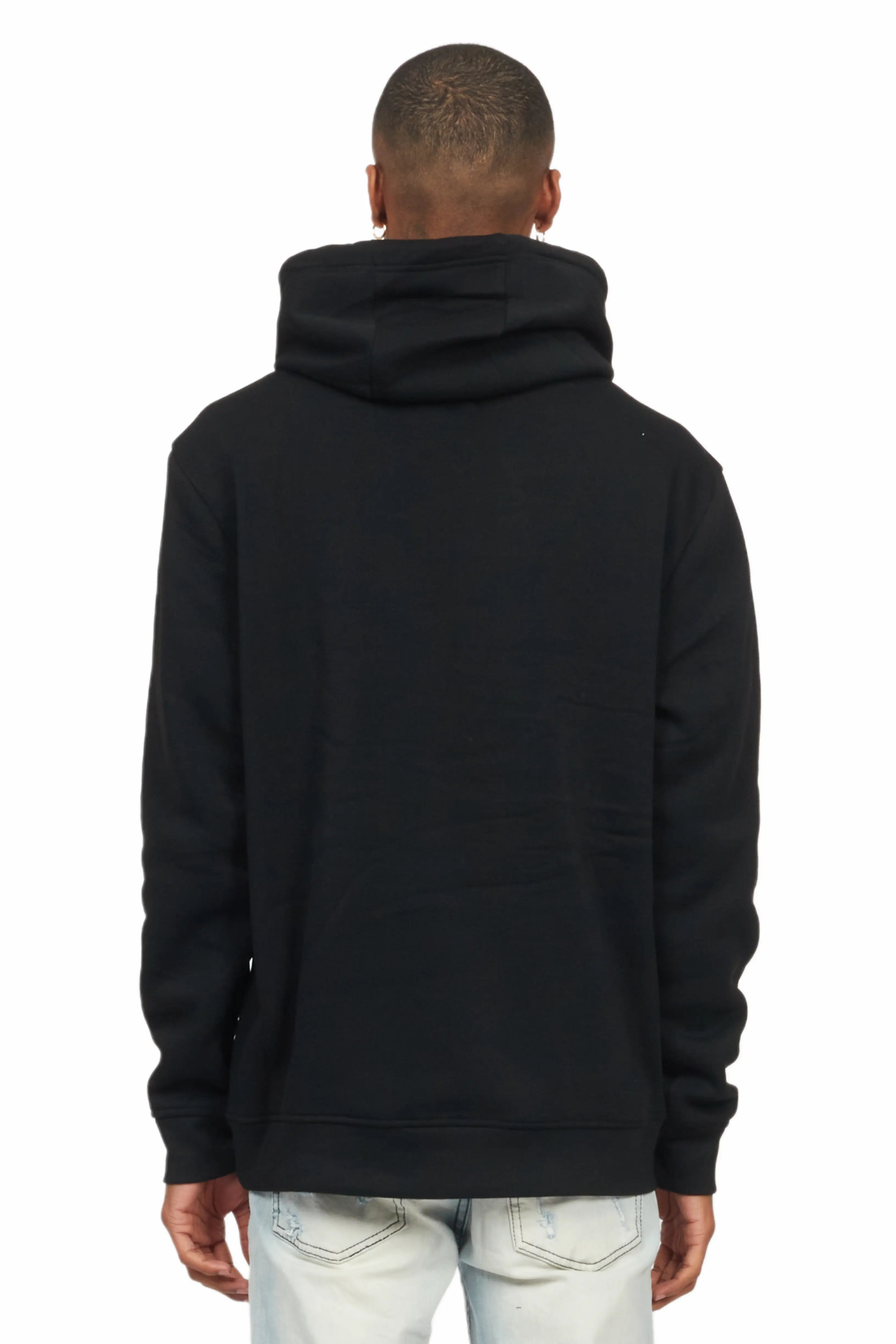 Wizzurd Black Graphic Hoodie