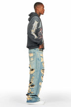 Waller Charcoal Graphic Hoodie