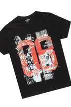 Boys Beau Black/Grey T-Shirt/Short Set