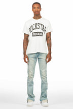 Drick Light Blue Regular Fit Flare Jean