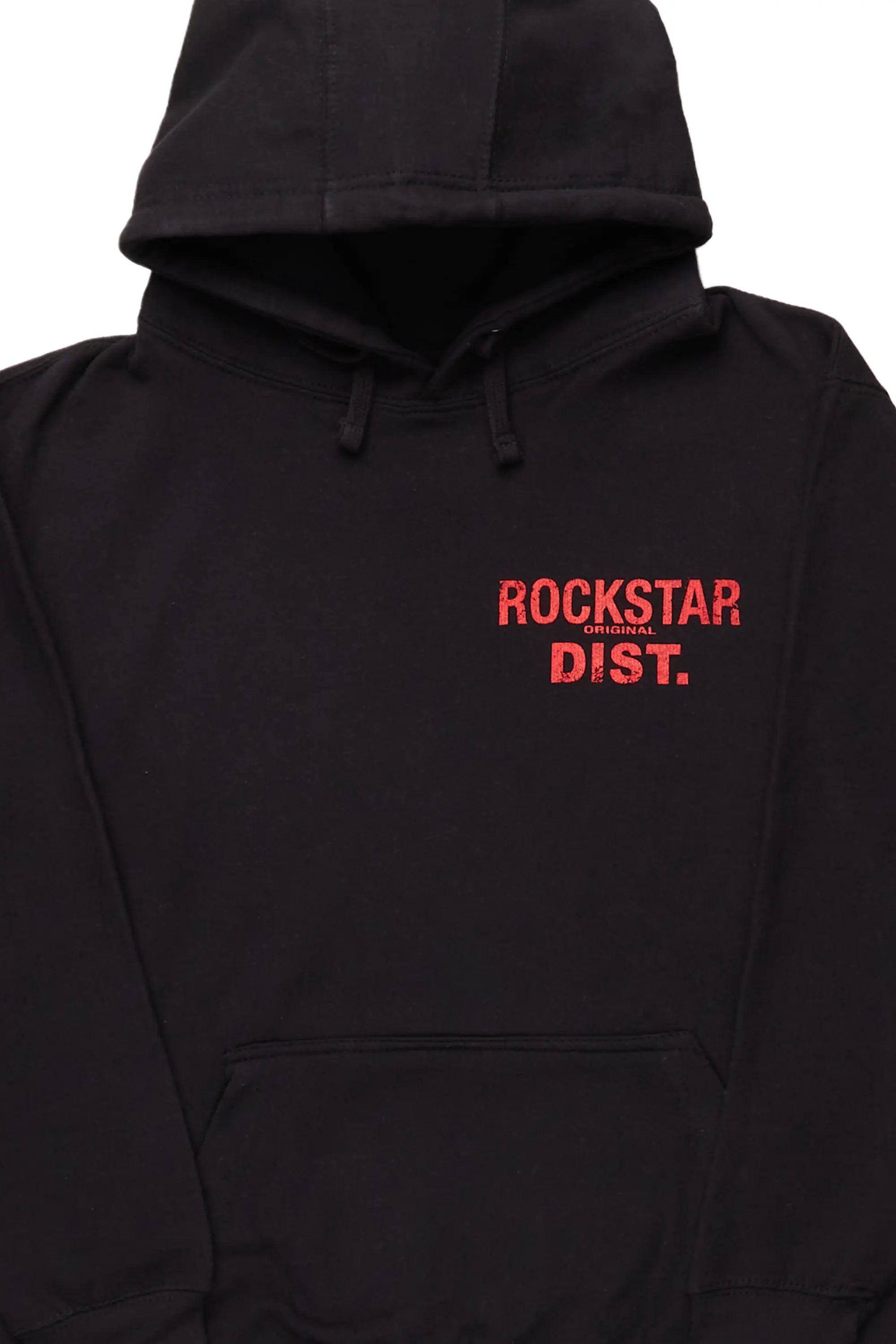 Lake Black/Red Graphic Hoodie