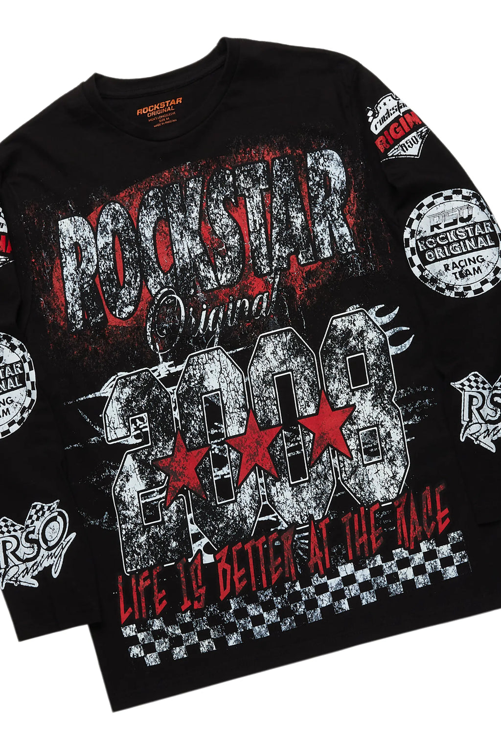 Racing Grung Black Long Sleeve T-Shirt/Baggy Pant Set