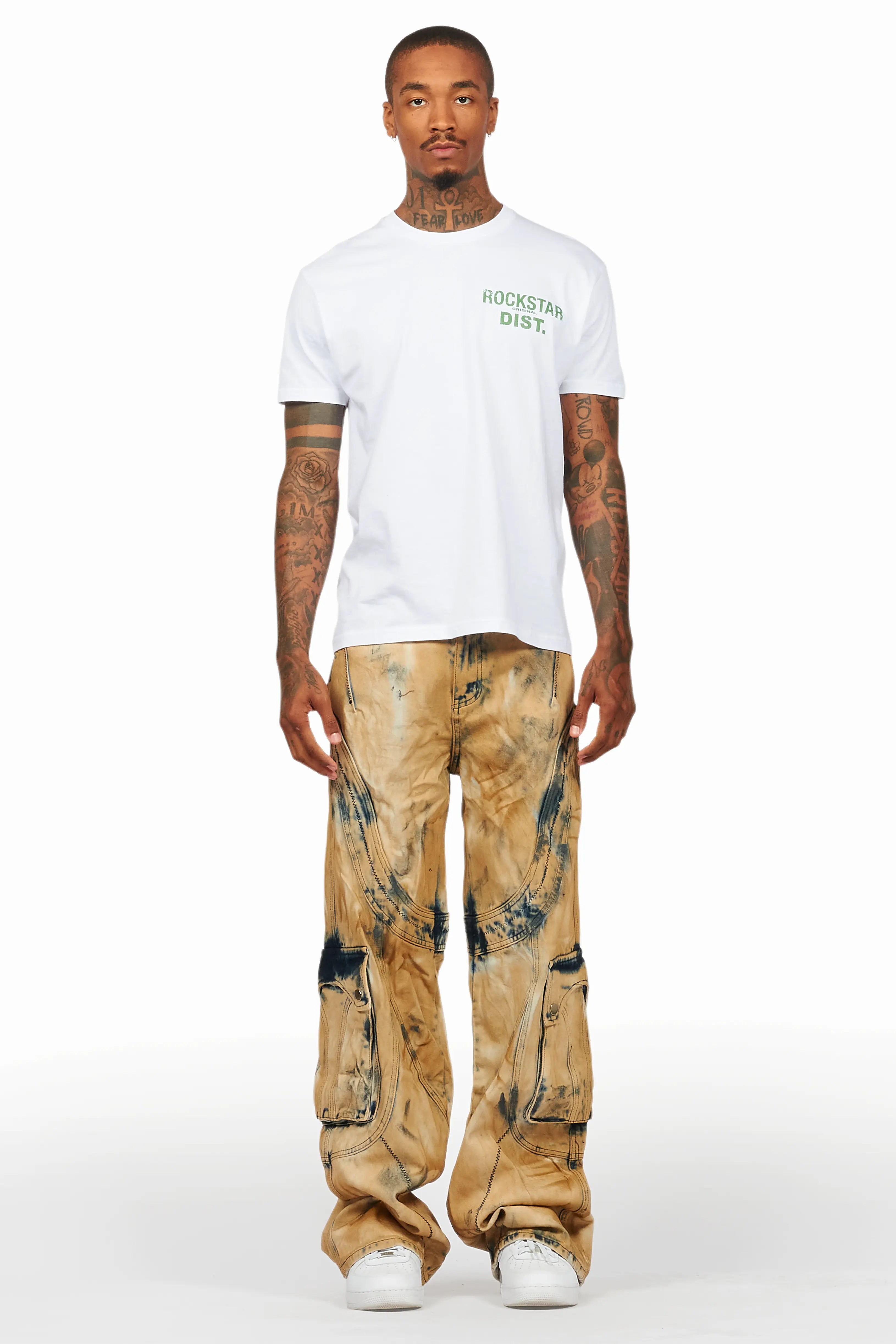 Denmot Blue Baggy Fit Jean