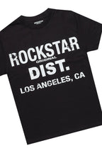 Boys Koen Black/Camo T-Shirt/Stacked Flare Pant Set