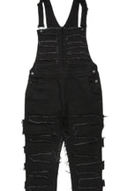 Alfie Black Denim Overall