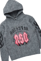 Boys Kanan Grey Mohair Hoodie/Baggy Jean Set