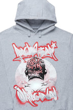 Euclid Heather Grey Graphic Hoodie