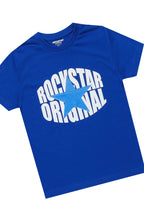 Boys Mallor Royal Blue T-Shirt Short Set