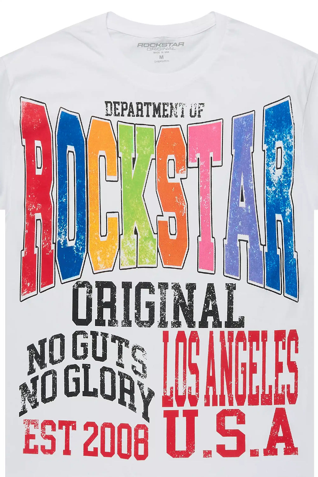 Keen White/Multi Oversized Graphic T-Shirt