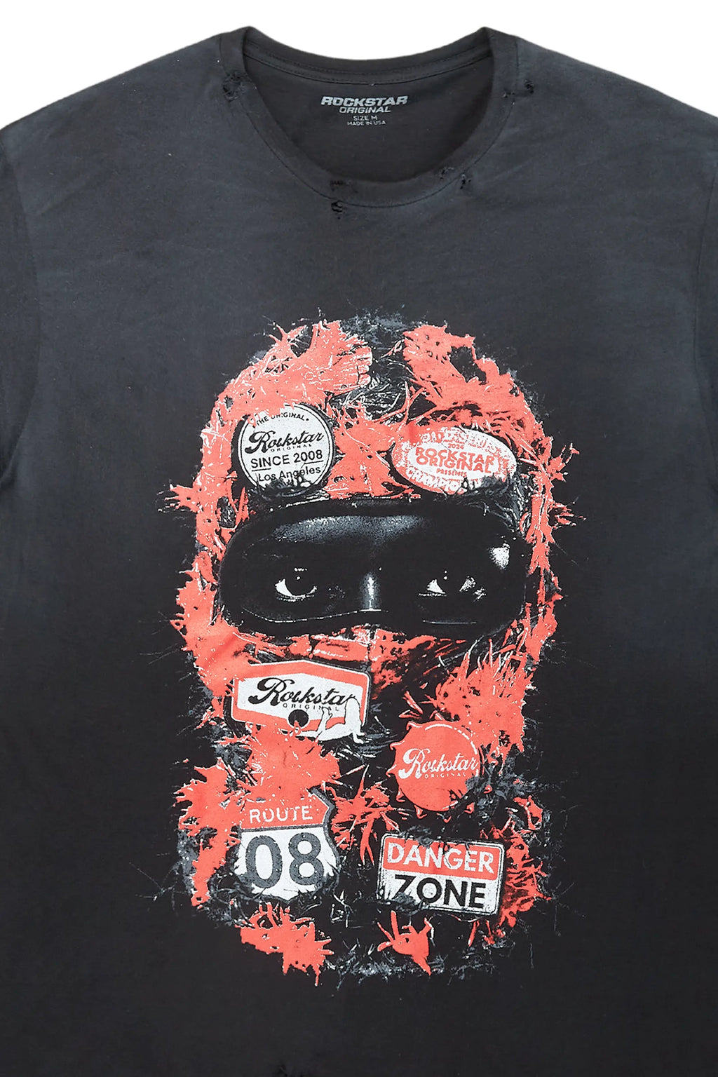 Lemar Black Oversized Graphic T-Shirt