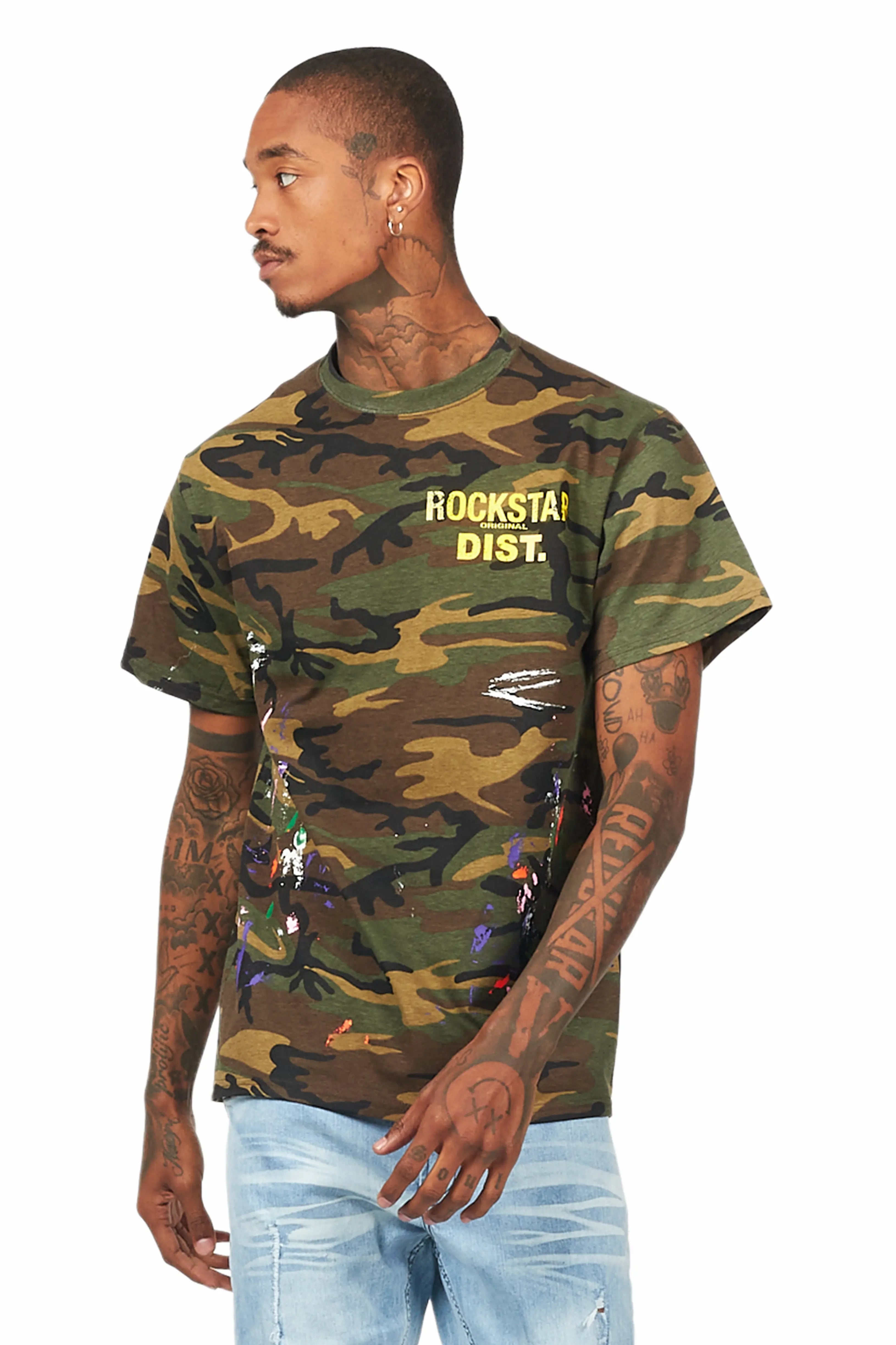 Xanto Camo Graphic T-Shirt