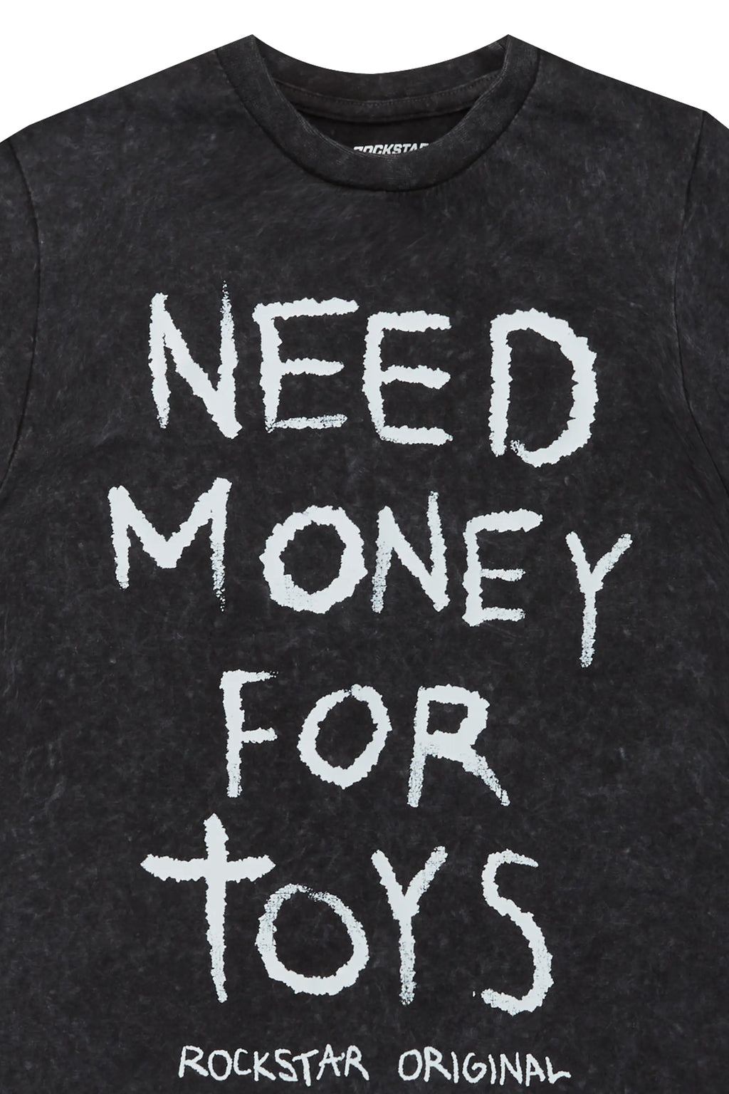 Boys M4Toys Vintage Black Graphic T-Shirt