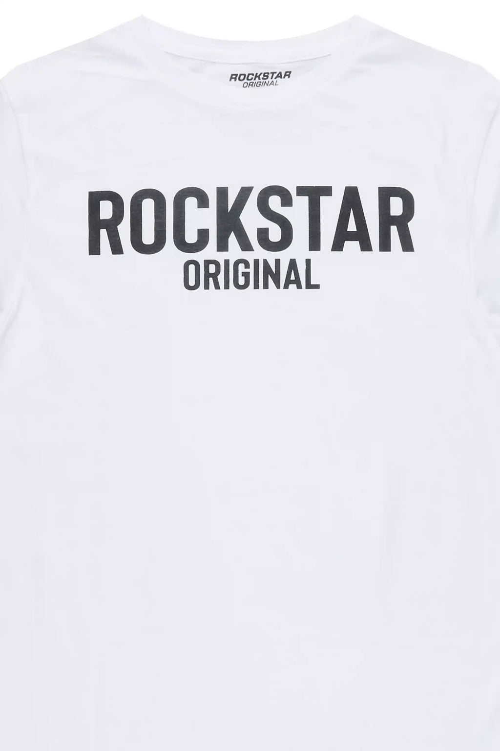 Boys Sana White/Black Graphic T-Shirt