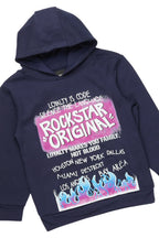 Girls Bena Navy Stacked Flare Track Set