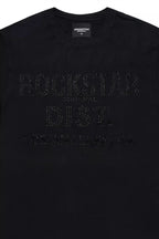 Shaleesha Black/Black Rhinestone T-Shirt