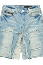 Shake Blue Denim Short