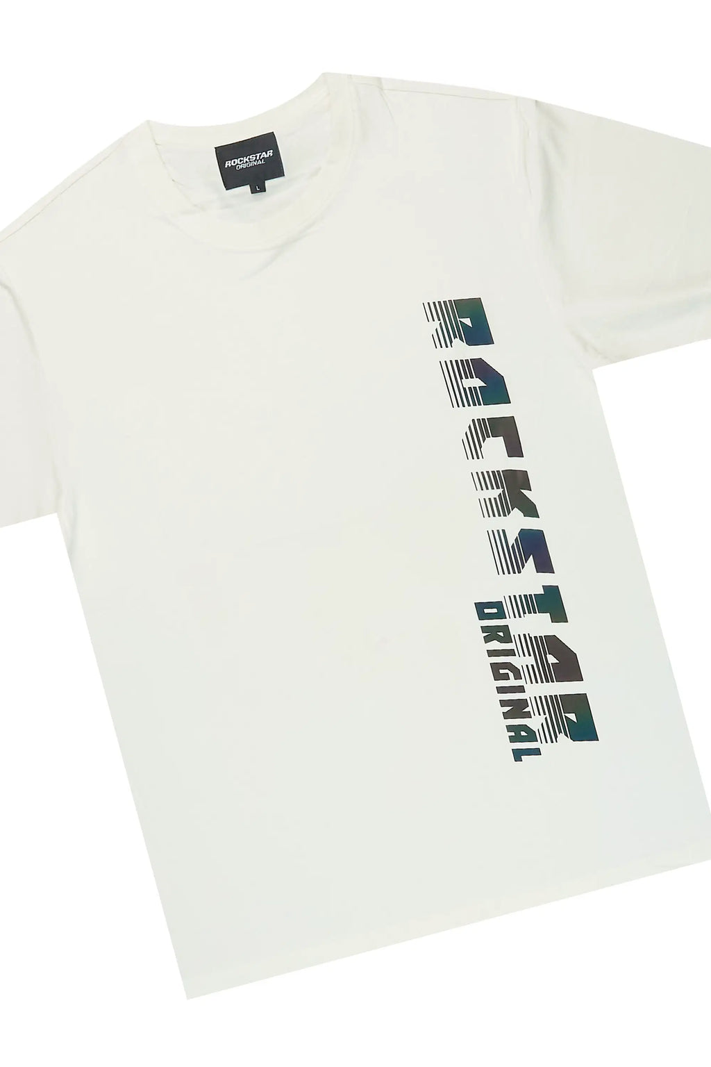 Xadrian White T-Shirt/Short Set