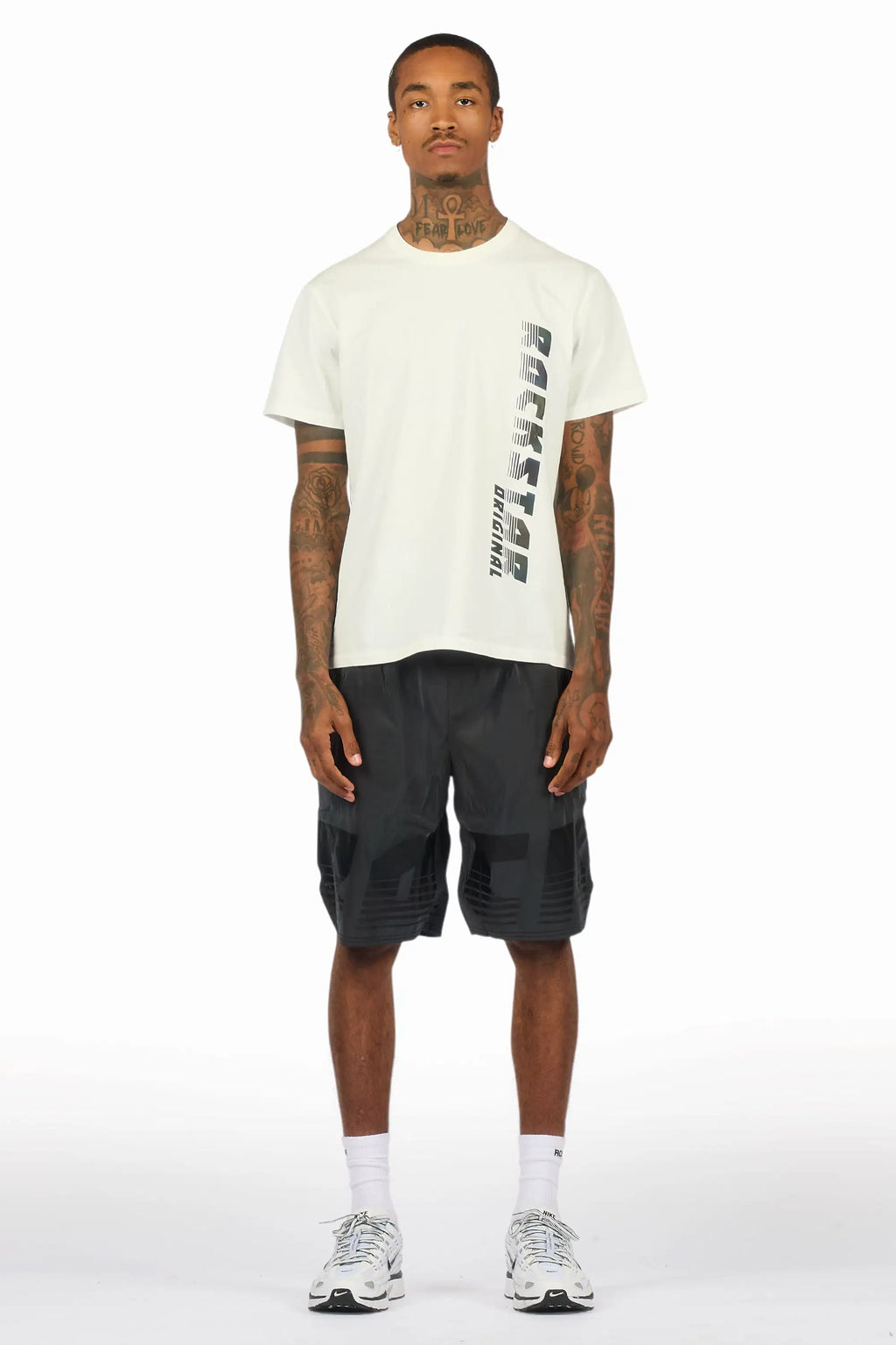Xadrian White T-Shirt/Short Set