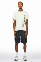 Xadrian White T-Shirt/Short Set