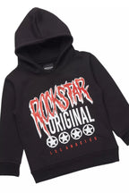 Boys Wizzurd Black/Grey Stacked Flare Track Set