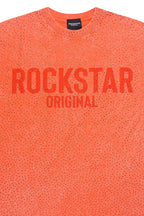 Fana Orange Rhinestone T-Shirt