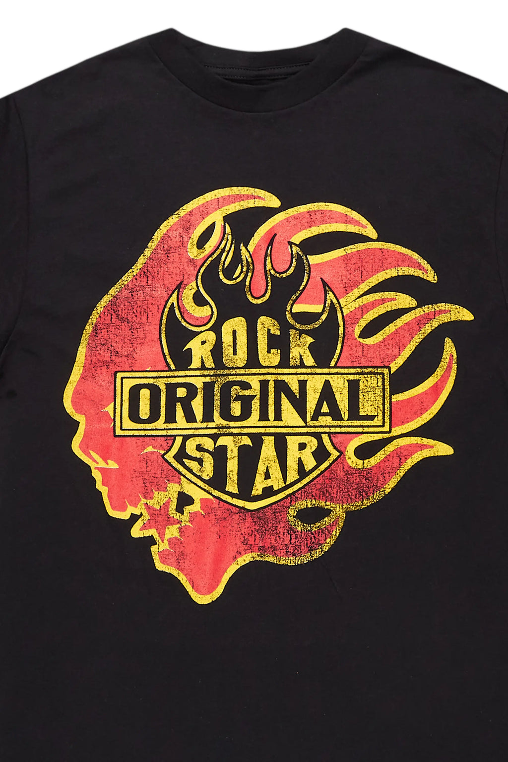 Station Black Graphic T-Shirt