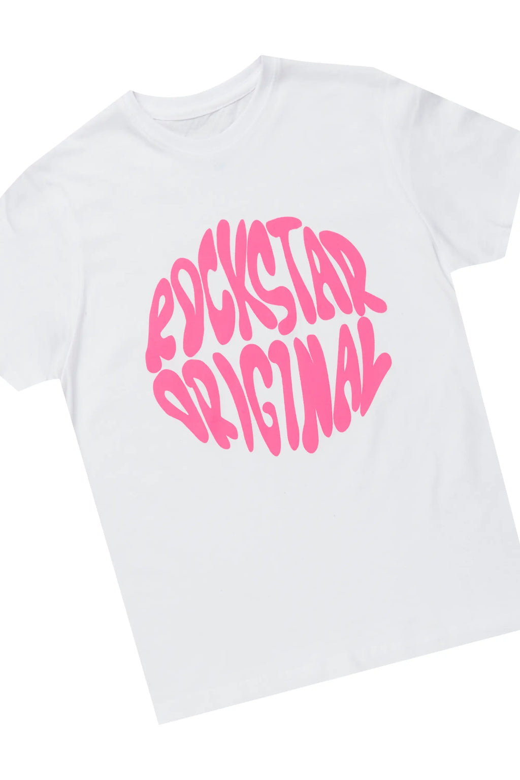 Girls Aria Black/White T-Shirt Super Stacked Set