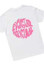 Girls Aria Black/White T-Shirt Super Stacked Set