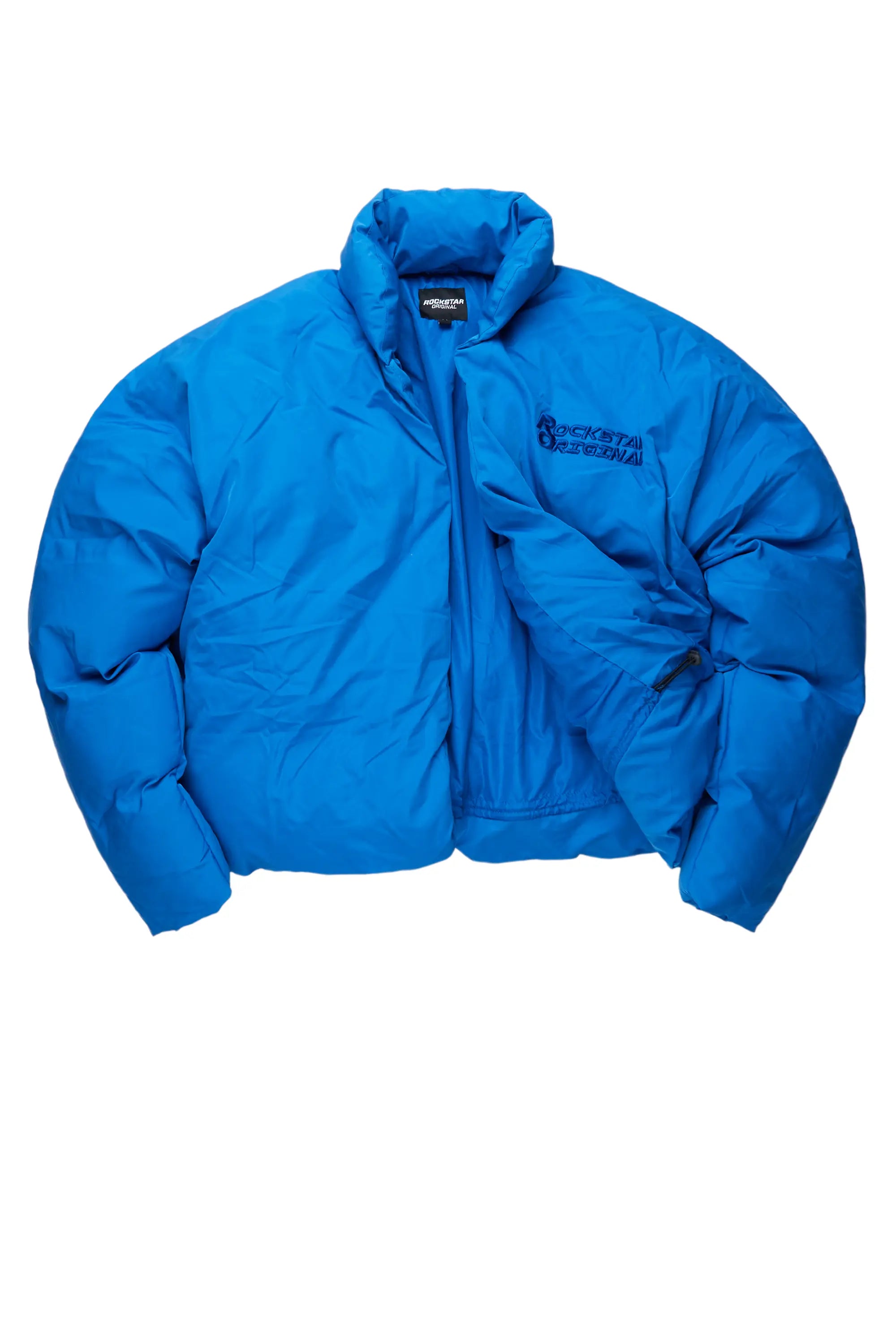 Damien Royal Blue Puffer Jacket