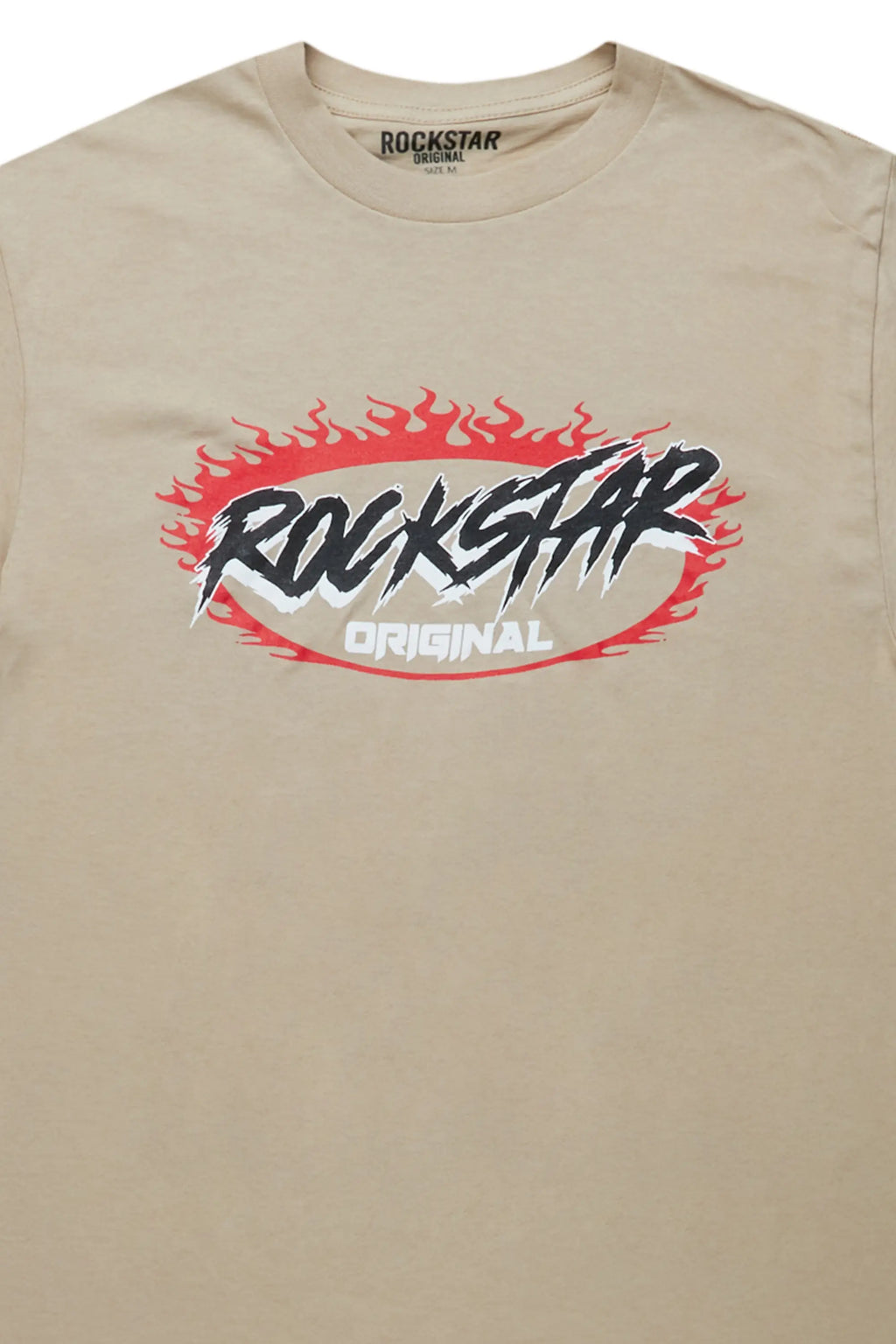 Draven Beige Graphic T-Shirt