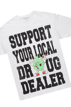 Tarl White/Grey Graphic T-Shirt Short Set