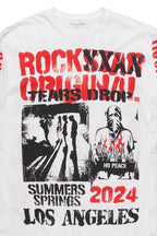 Omer White Long Sleeve Graphic T-Shirt