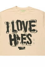 Banyan Beige/Black Boxy Crop T-Shirt