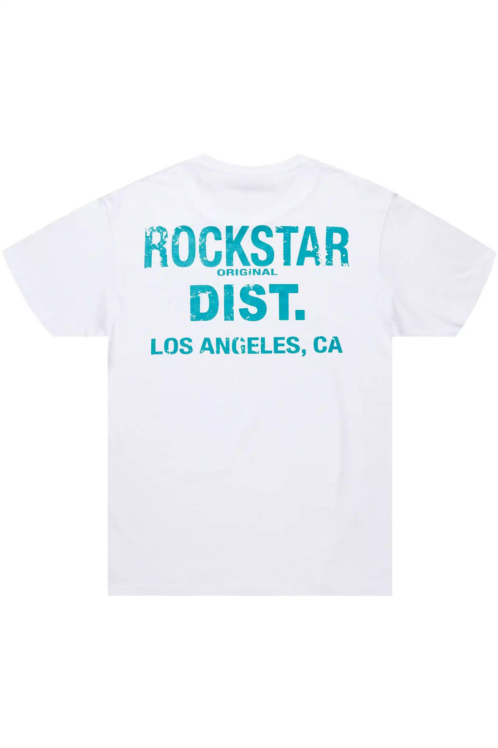 Lake White/Aqua Graphic T-Shirt