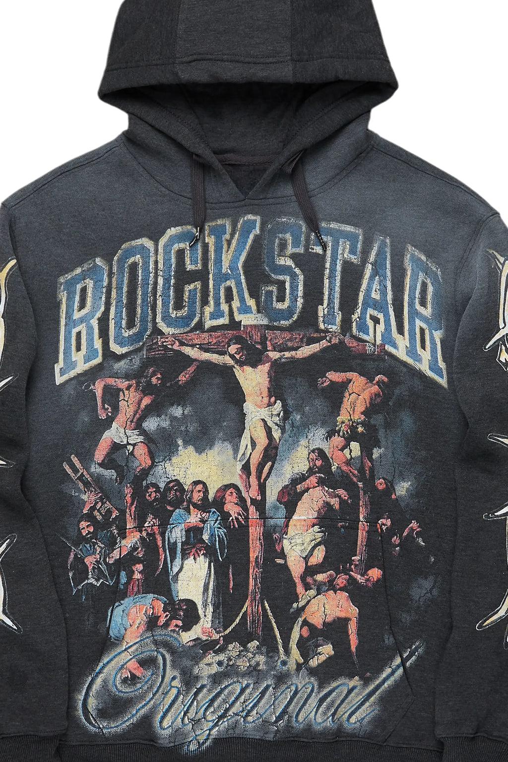 Zairea Charcoal Oversized Hoodie