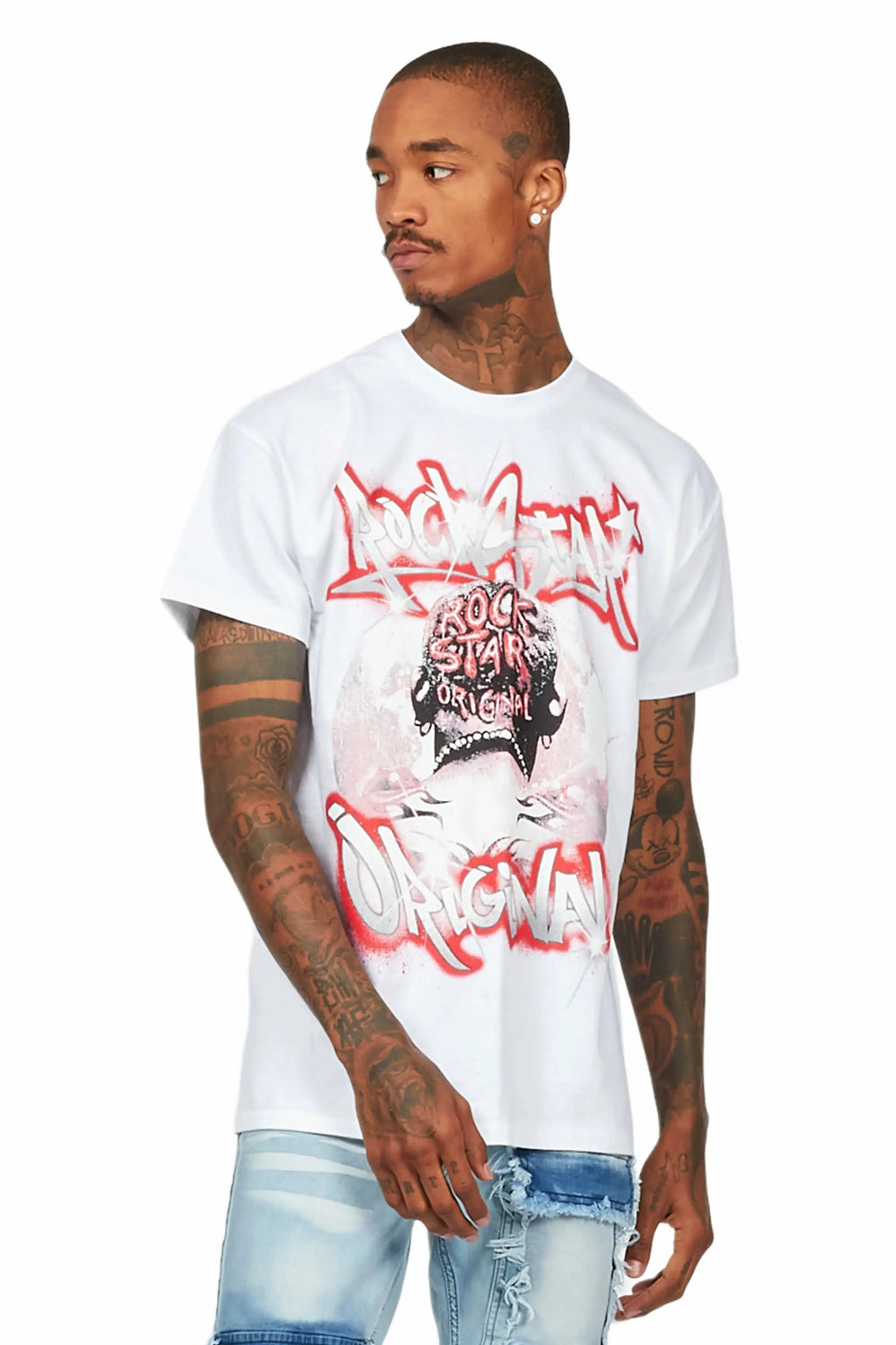 Euclid White Graphic T-Shirt