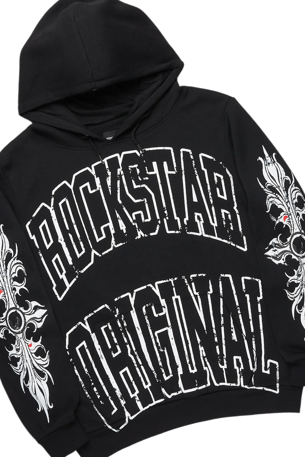 Akio Black Hoodie/Baggy Track Pant Set