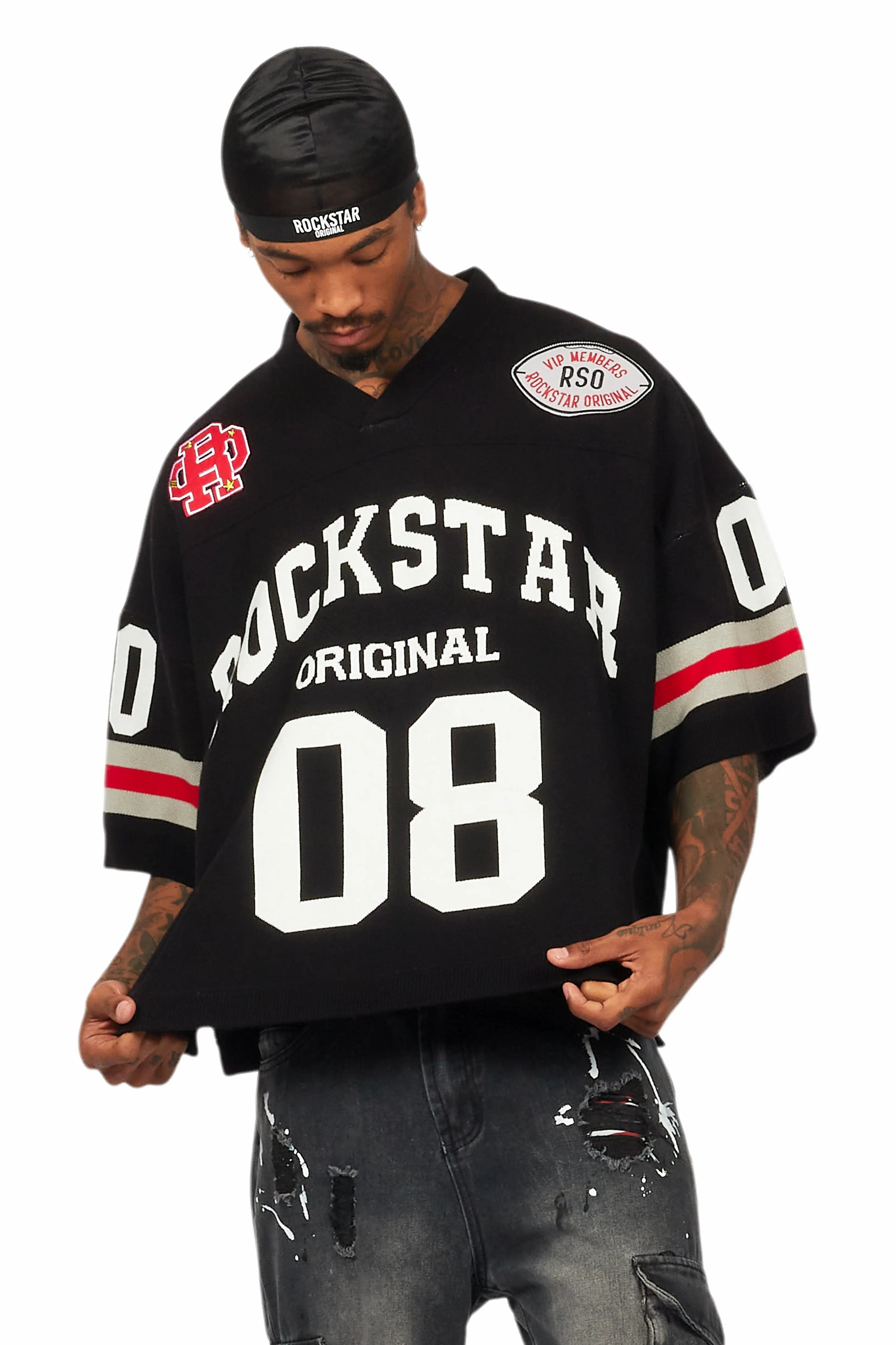 Nuno Black Knit Jersey