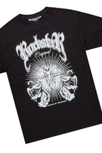 Yarden Black T-Shirt Stacked Flare Track Set