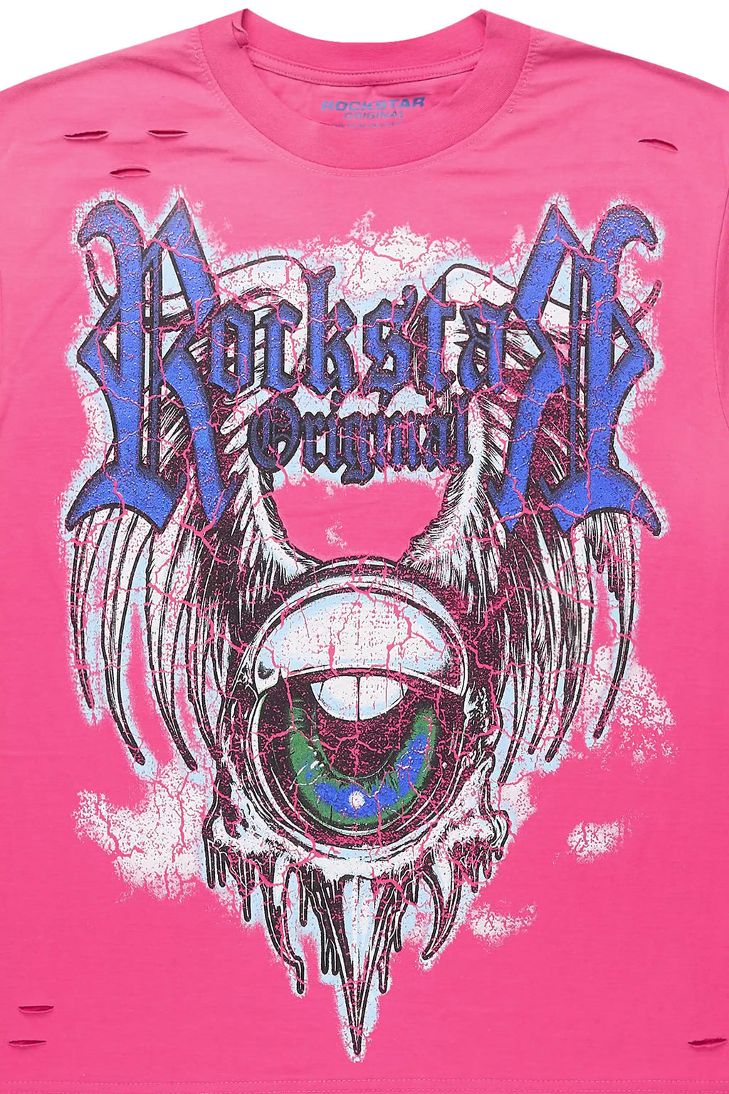 Fenton Fuchsia Oversized Graphic T-Shirt