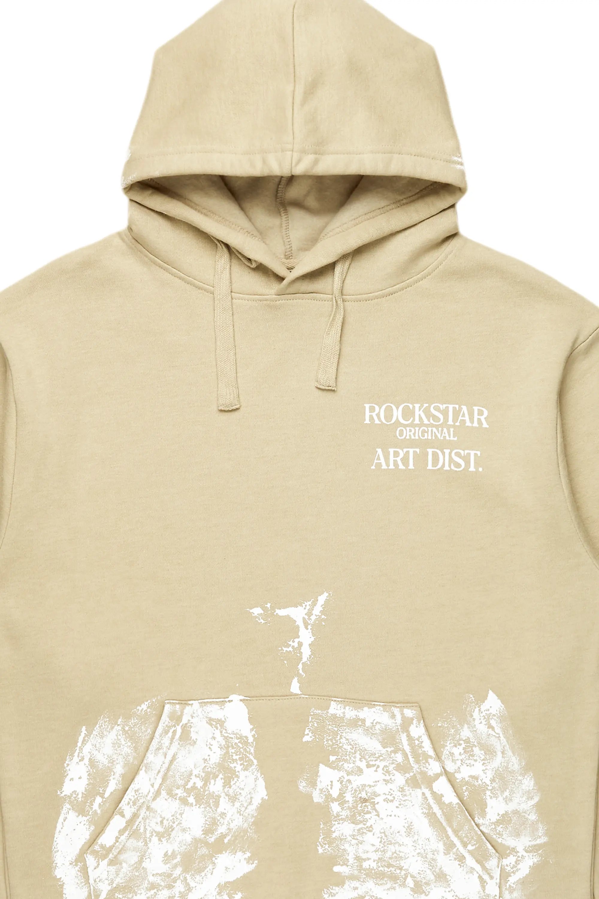 Filip Oatmeal Graphic Hoodie