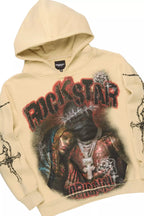 Vontae Beige/Black Hoodie/Super Stacked Track Set