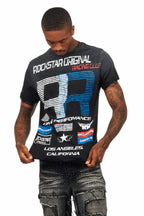 RSO Racing Club Black Graphic T-Shirt
