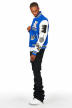 Vidar Royal Blue Varsity Jacket