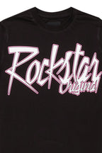 Girls Kalie Black Graphic T-Shirt