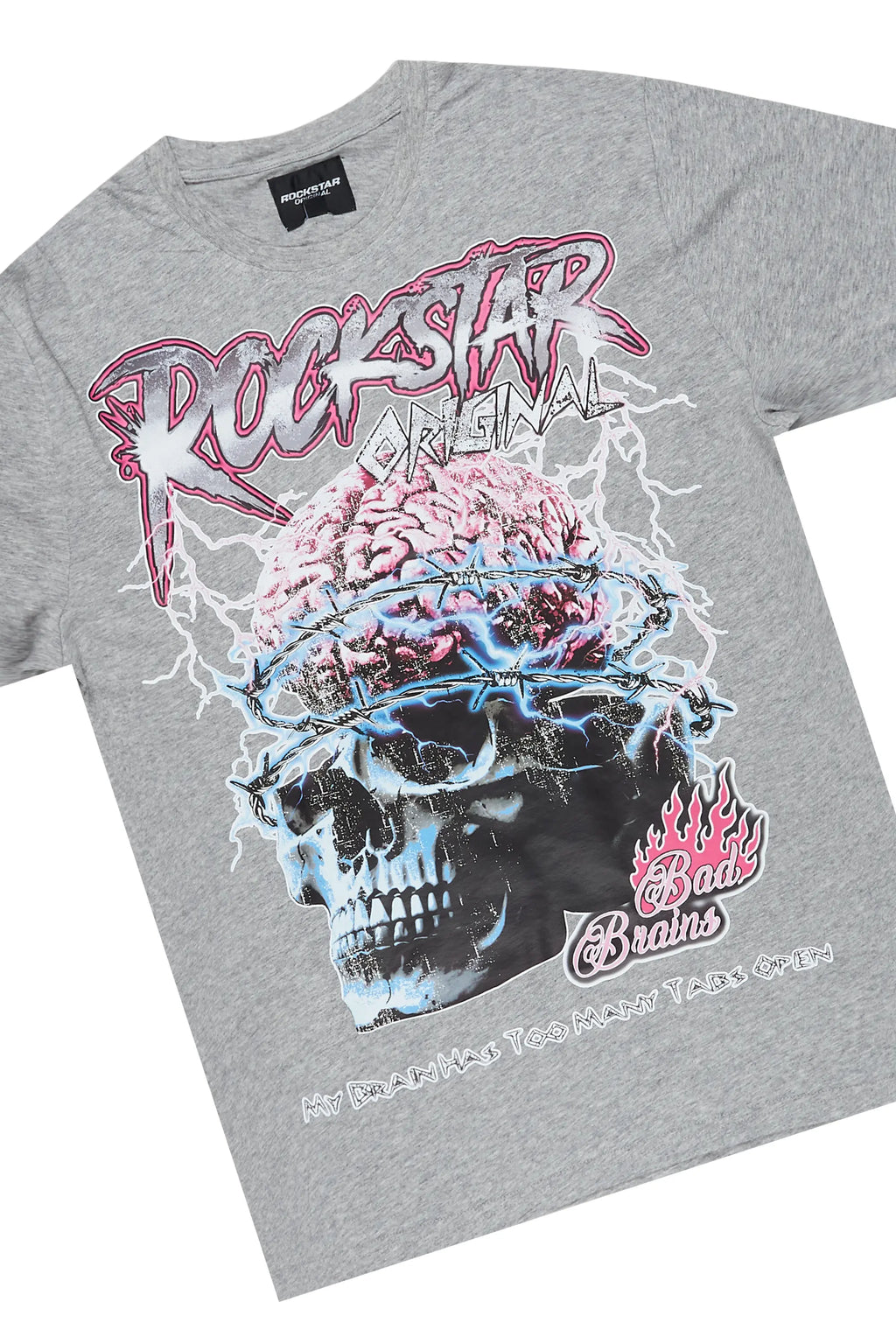 Dexx Grey T-Shirt Short Set