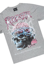 Dexx Grey T-Shirt Short Set