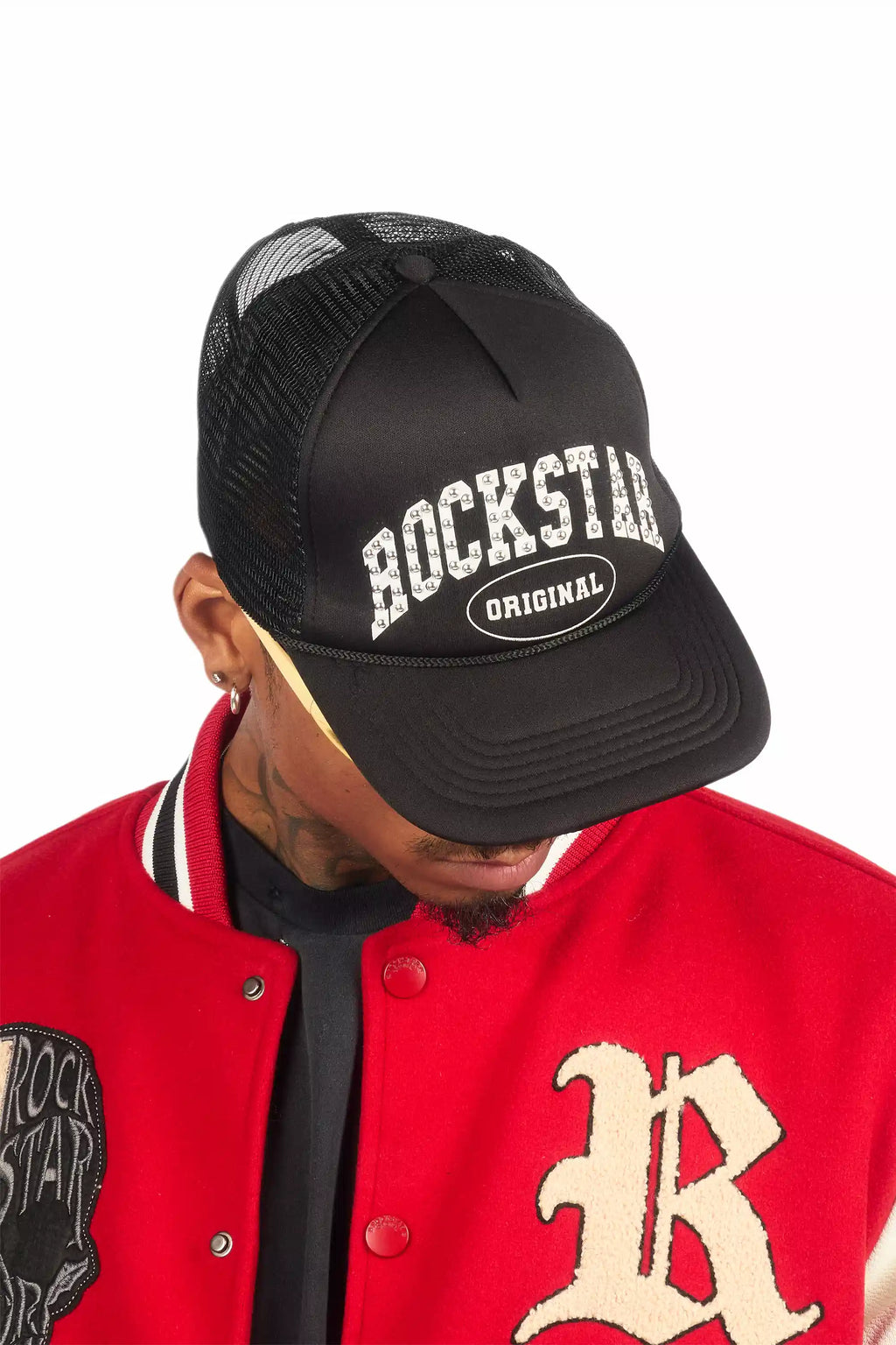 Danil Black Graphic Trucker Hat