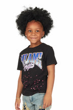 Girls Braulia Black Graphic T-Shirt