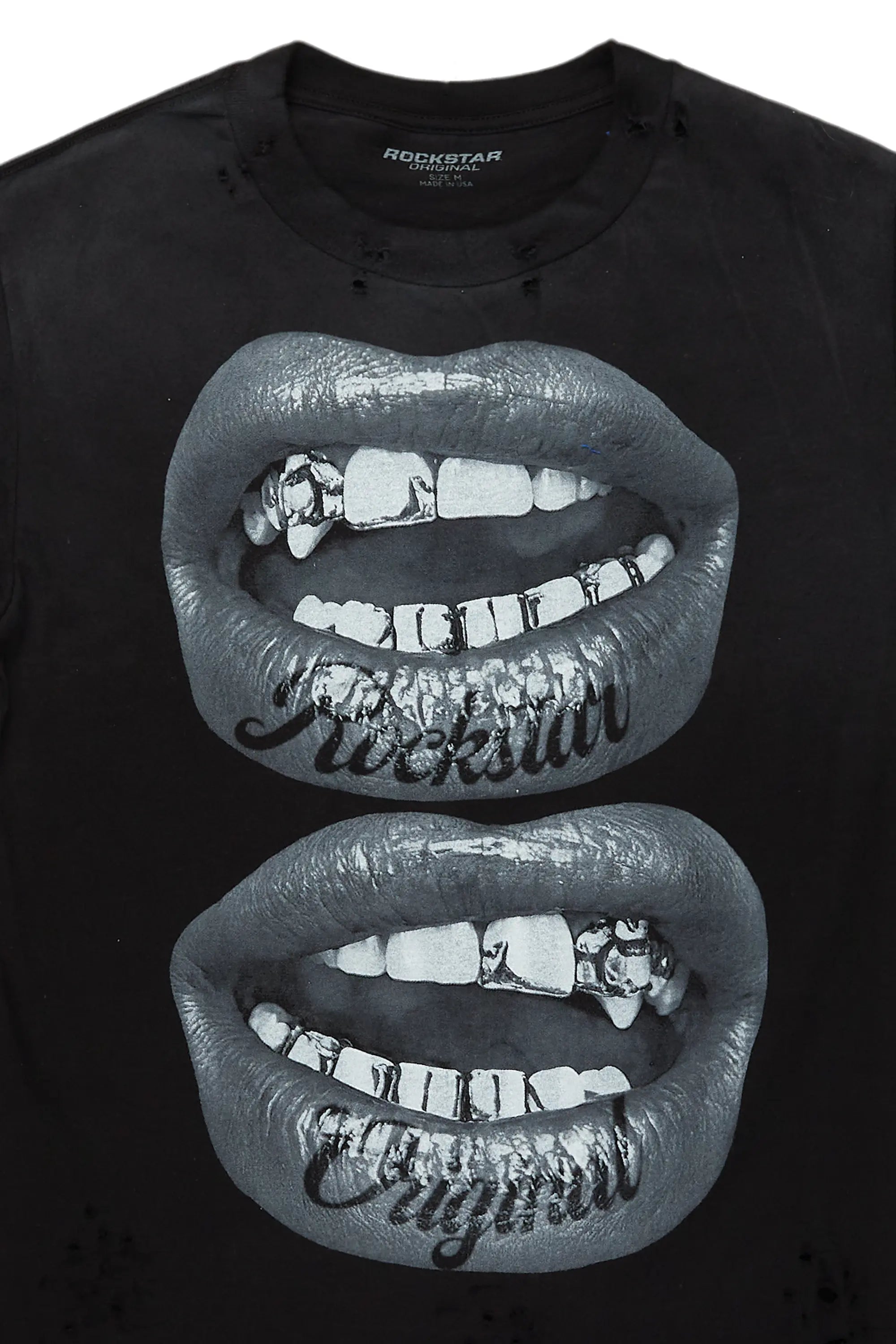 Mackinsey Black Oversized T-Shirt